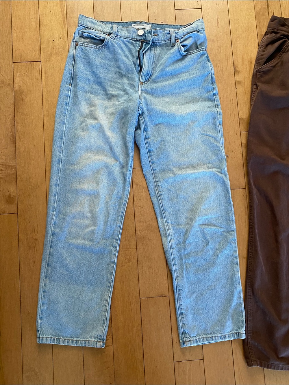 Garage Light Blue Straight-Leg Women’s Jeans
